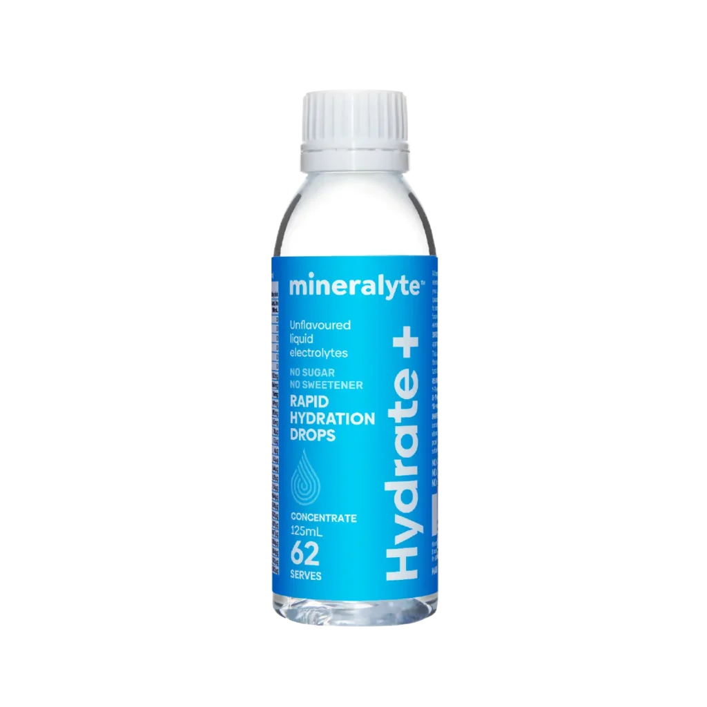 Hydrate+ Rapid Hydration Drops - Concentrate - 125mL Bottle