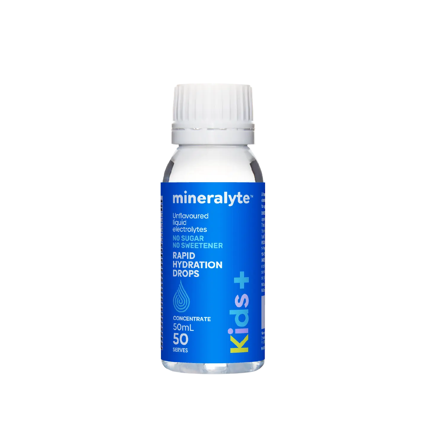 Kids+ Rapid Hydration Drops - Concentrate - 50mL Bottle