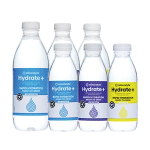 Hydrate+ Ready-to-Drink Range - 1L 500mL - Unflavoured, Blackberry, Lemon Lime