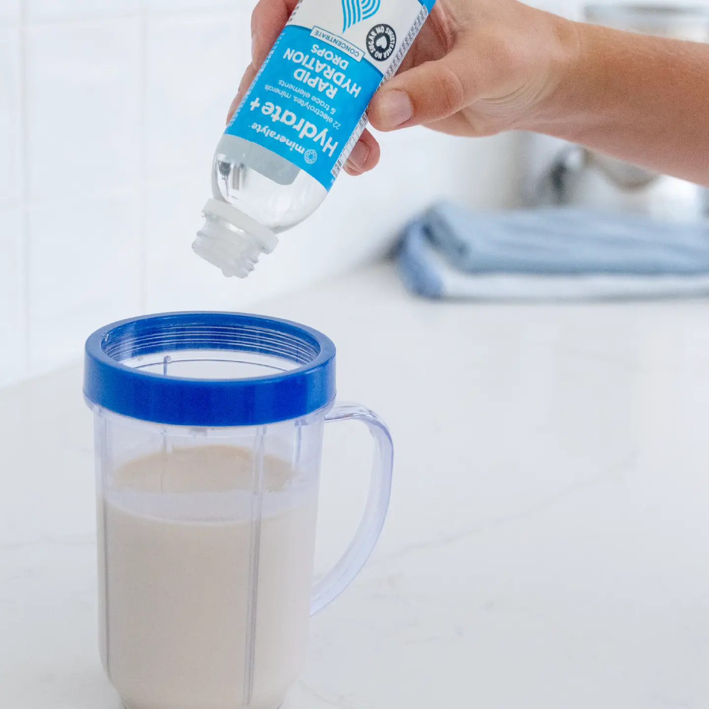 Hydrate+ Add drops to any drink, including smoothies